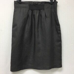 Au Lieu Women's Skirt 6 Gray Pencil Straight